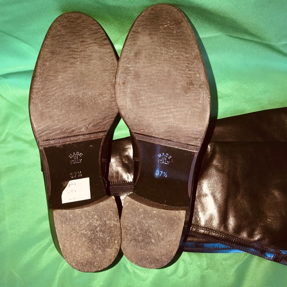 Butter Brand Brown Leather Boots Size 37.5 - Picture 6 of 13